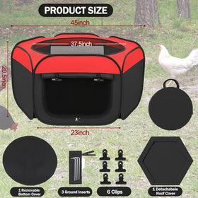 WOLOGO chicken brooder box indoor outdoor versatility for poultry