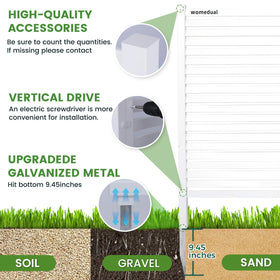 WOMEDUAL easy-assembly diagram guides quick installation.