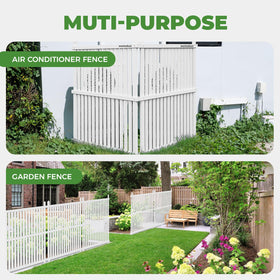 WOMEDUAL trash can fence installation promotes odor control and debris management.
