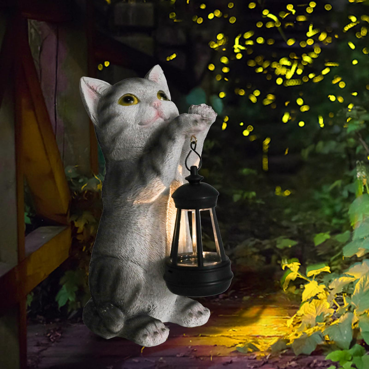 Wonder Garden cat garden statue makes a thoughtful gift for animal lovers.