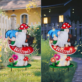Wonder Garden path-friendly stake marks walkways with whimsy.