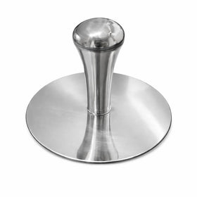 Wonderful Cuisine smash burger press top view for crispy edges and juicy centers