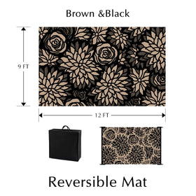 WondRg 9x12 rug on deck shows durable weave for high-traffic spaces.