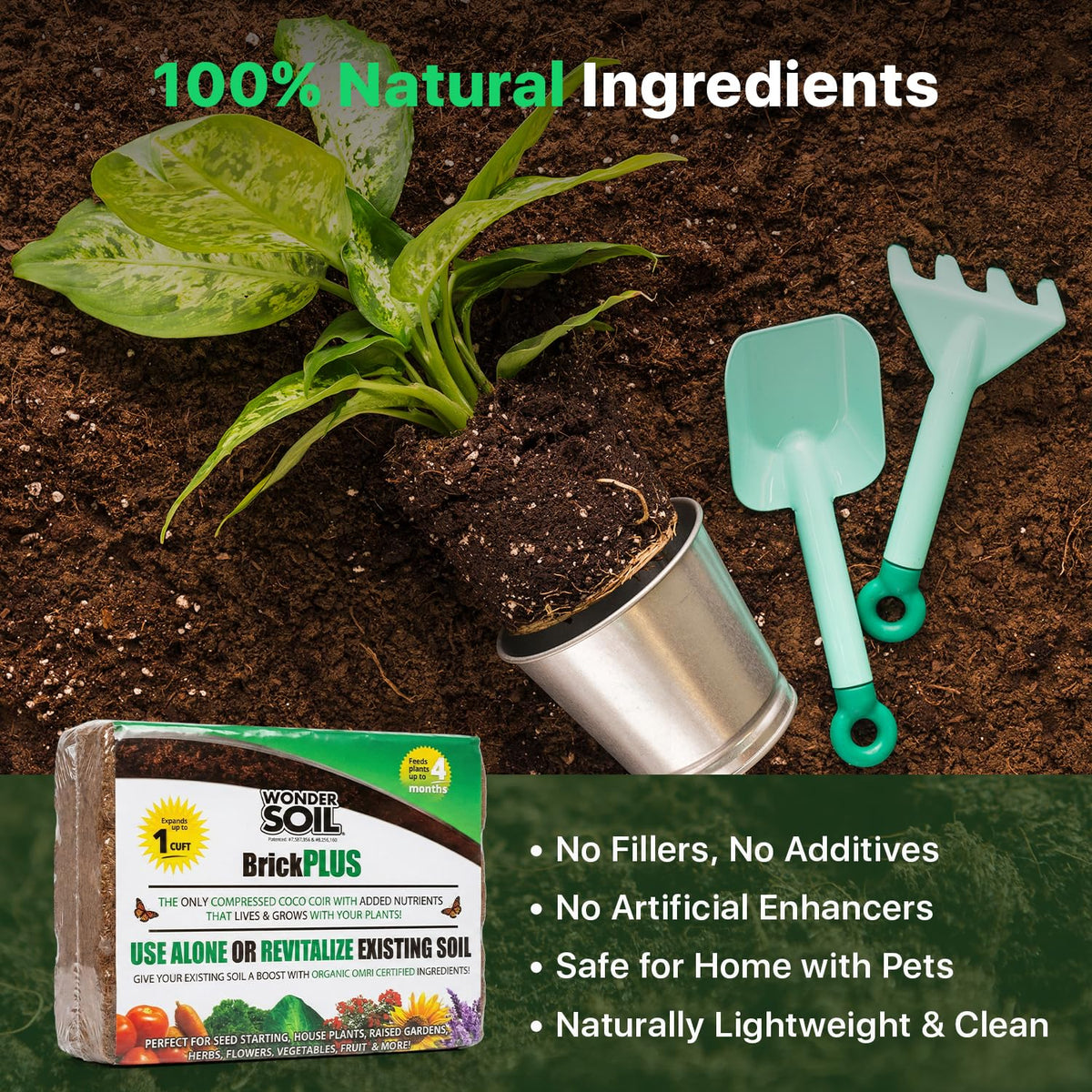 Wonder Soil ready-to-use seed starting mix for diverse garden uses
