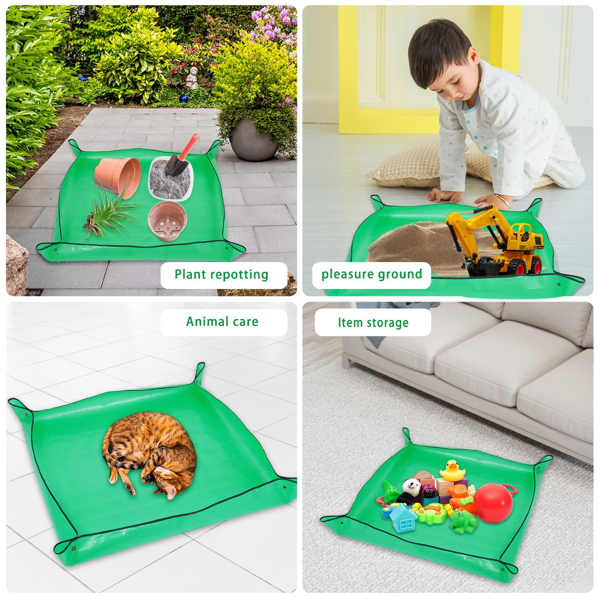 WondMall portable gardening mat convenient for lawn or terrace use