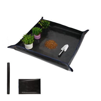 WondMall repotting mat square foldable for compact gardening setup