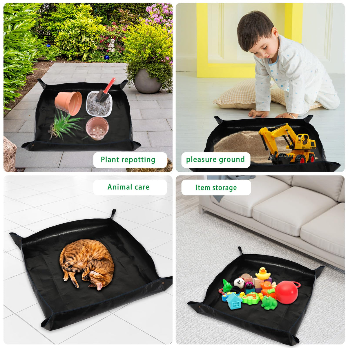 WondMall repotting mat supports seedlings and pruning on any surface