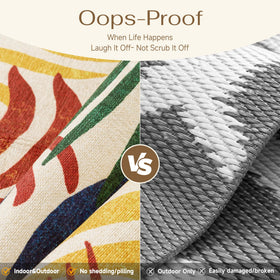 WondRg UV-protected chenille resists fading in bright sun.