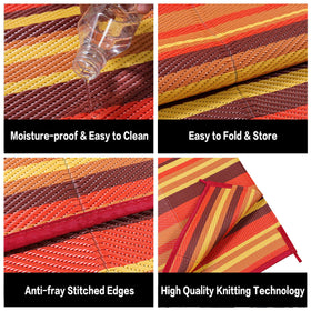 WondRg versatile outdoor mat for porch, deck, balcony.