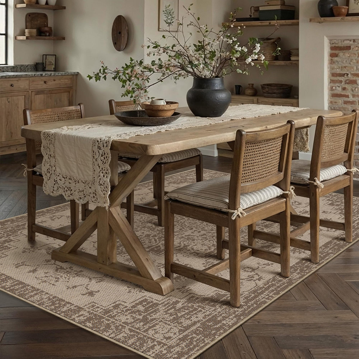 WondRg Stain-resistant surface helps keep first impressions clean.