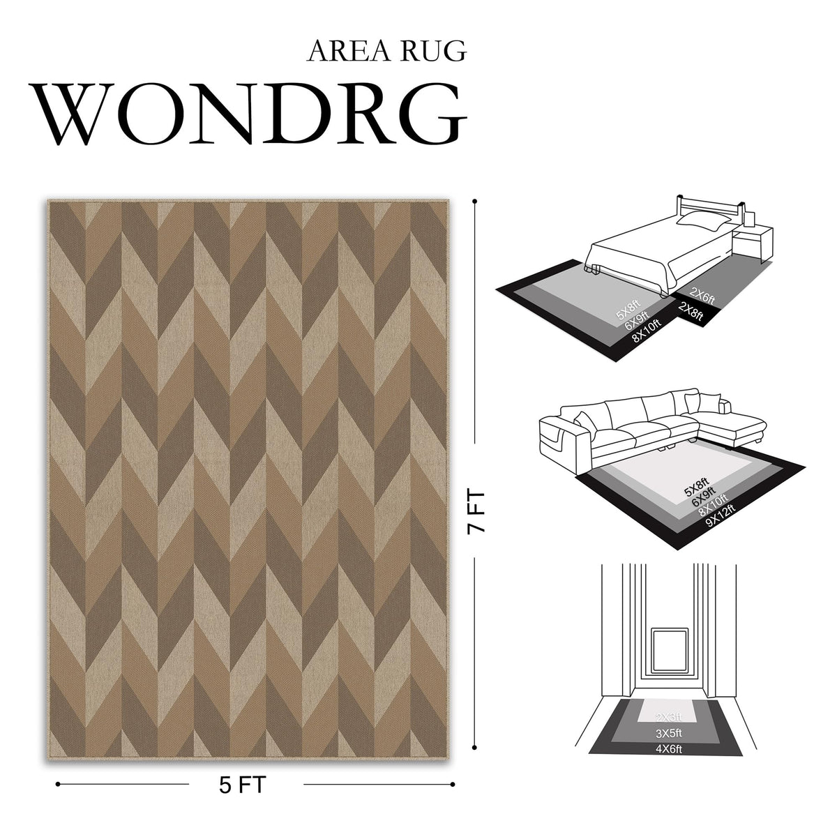 WondRg washable rug is easy to clean and maintain