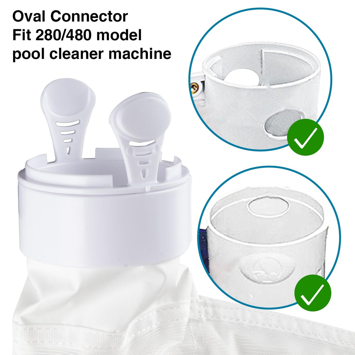 WONEWTH resin zipper resists pool chemicals for longer life