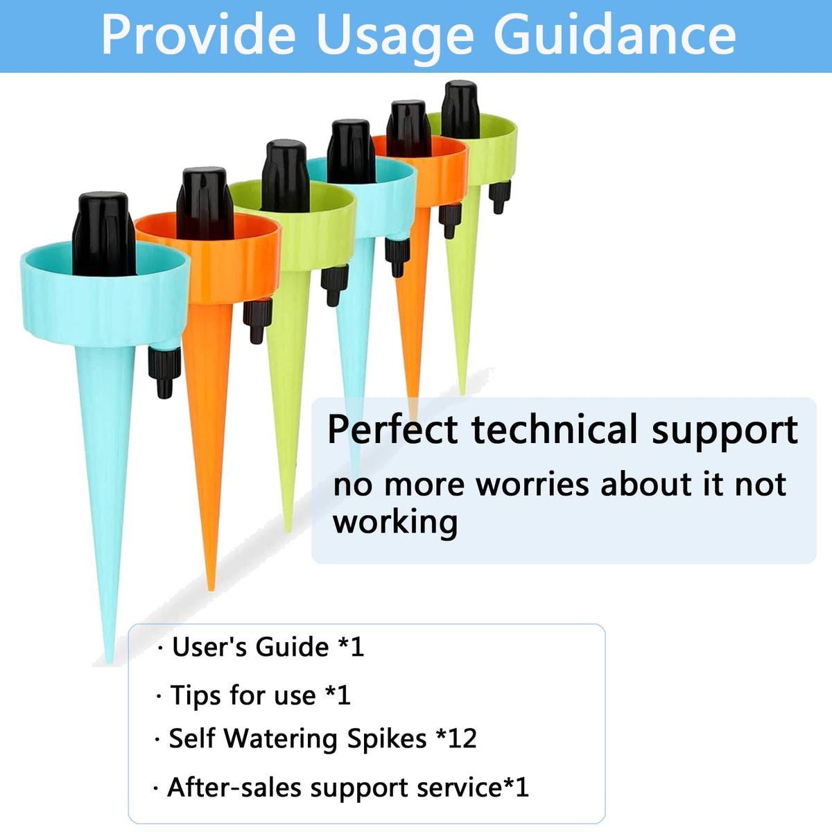 Wonglea easy to insert into soil for hands free irrigation
