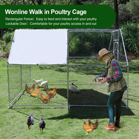 Wonline reinforced door frames ensure durable access to the coop.