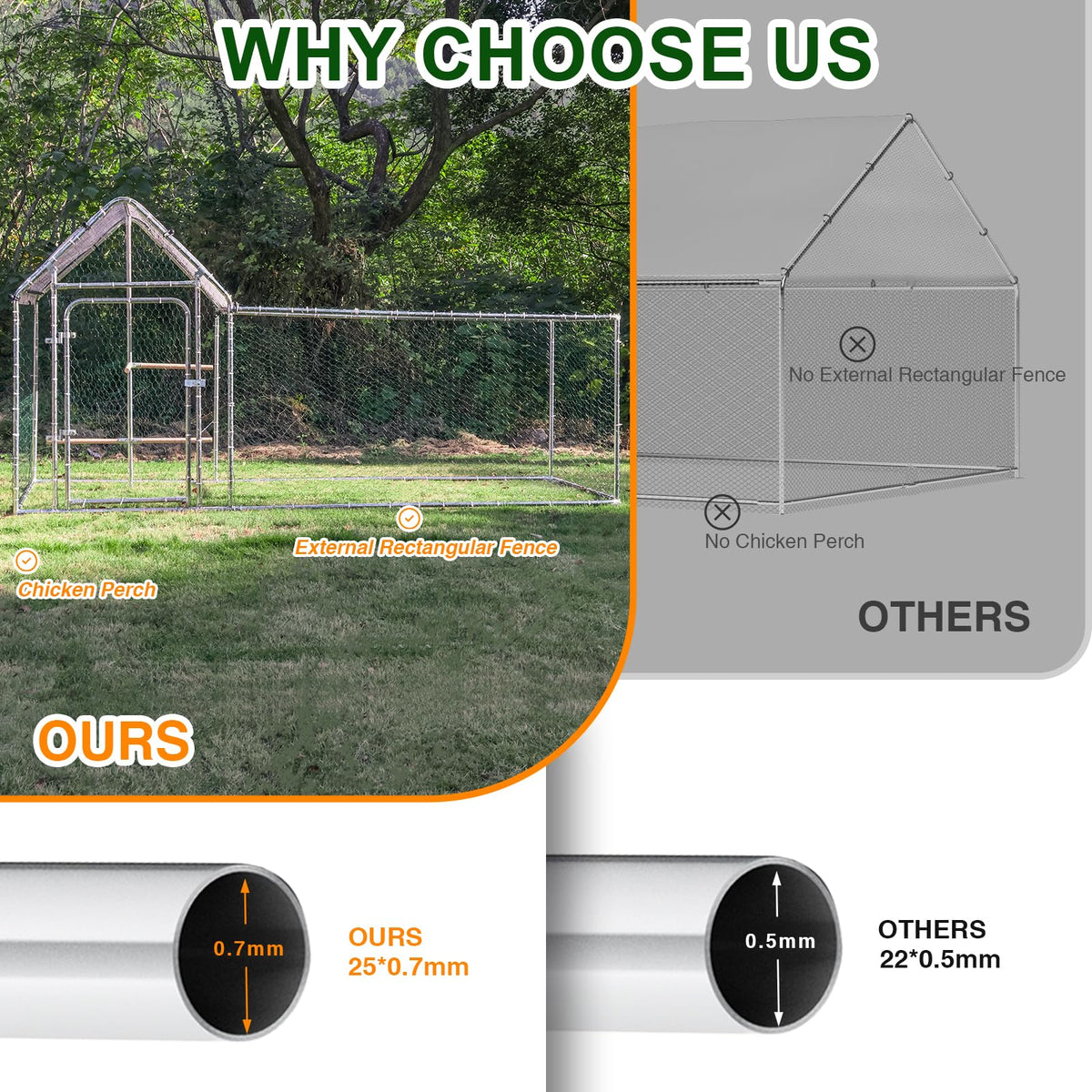 wonline spire roof design that drains rain and debris for a dry interior