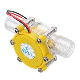 Wonofa hydro generator half-inch portable water-flow setup for charging devices outdoors