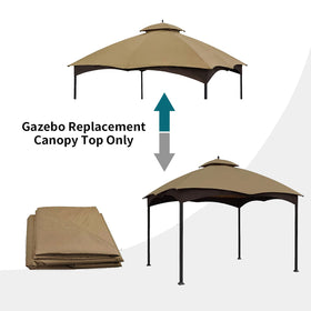 Wonwon gazebo drainage holes promote quick water drainage