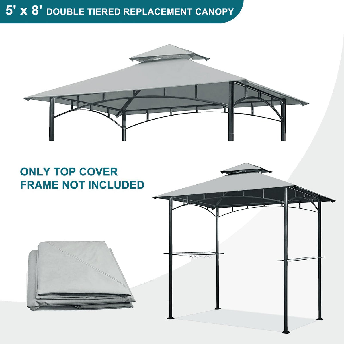 Wonwon canopy fits Model L-GG001PST-F for precise alignment.