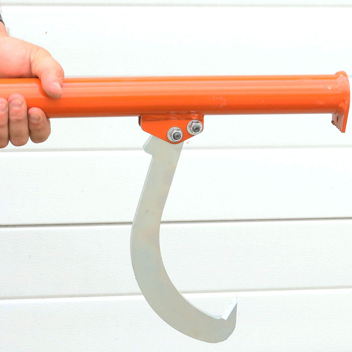 Wood-Mizer steel cant hook 60in rubber grip enhances safety.