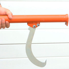 Wood-Mizer steel cant hook 60in rubber grip enhances safety.