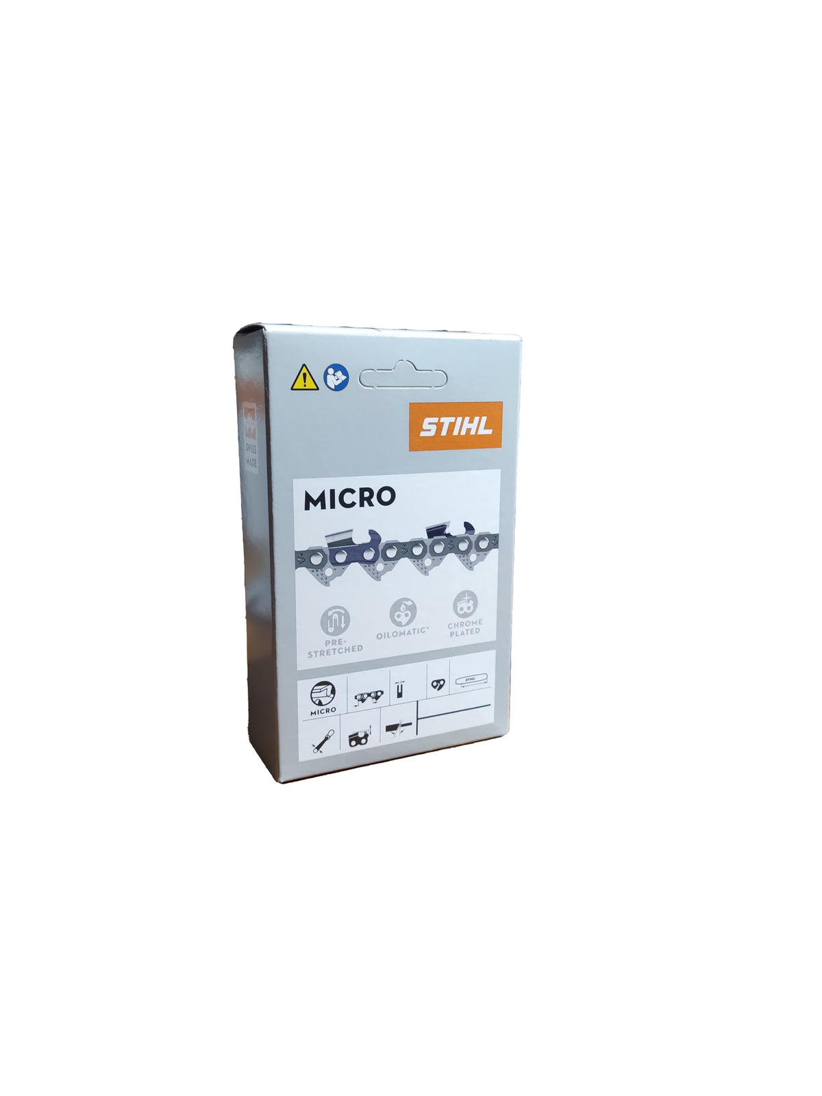 WoodlandPRO Stihl 12-inch chain loop with 71 PM3 64 drive links for efficient cutting