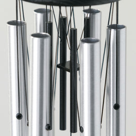 Four black aluminum rods provide stylish contrast and rust-free performance.
