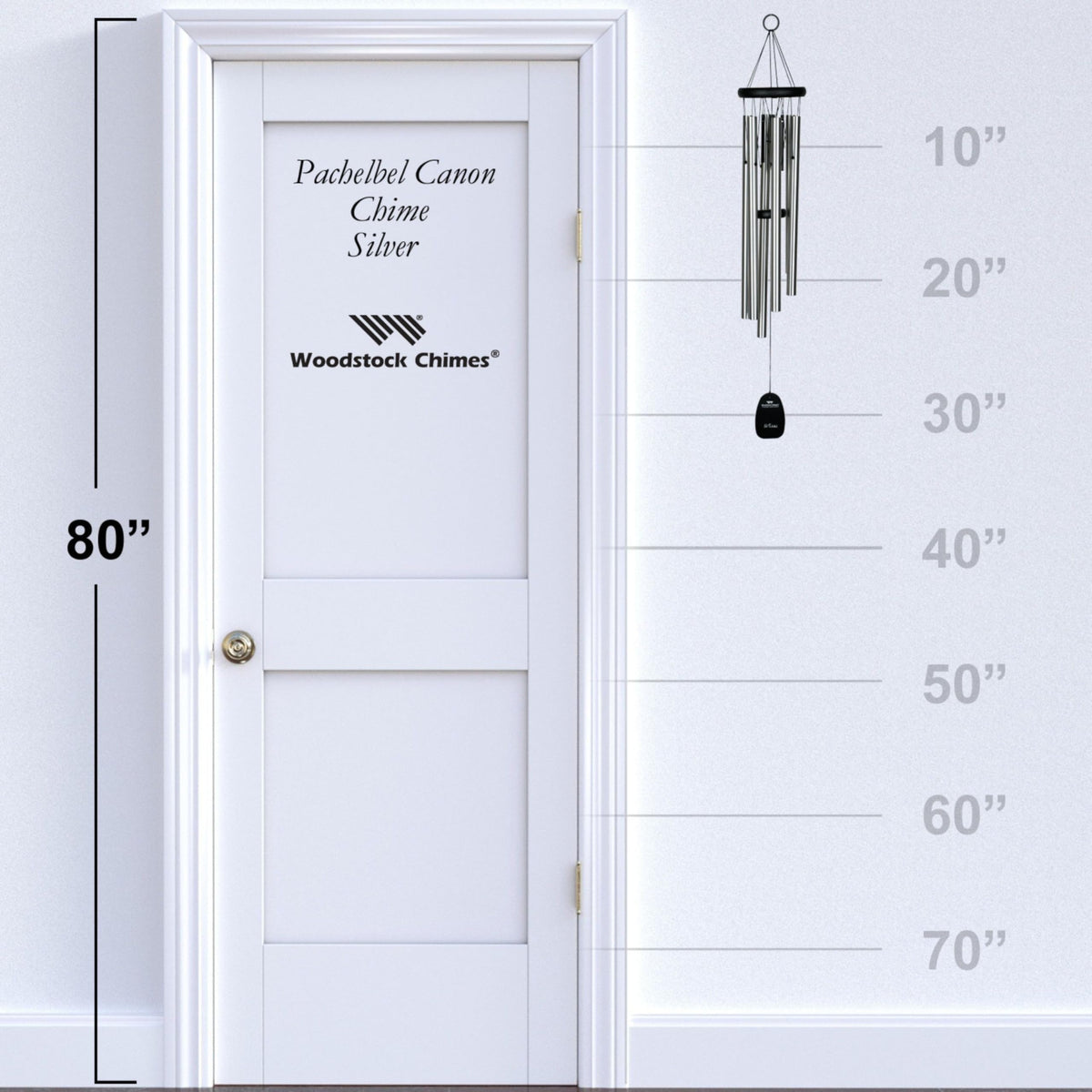 Deep-toned Canon melody enhances outdoor spaces with a calming atmosphere.