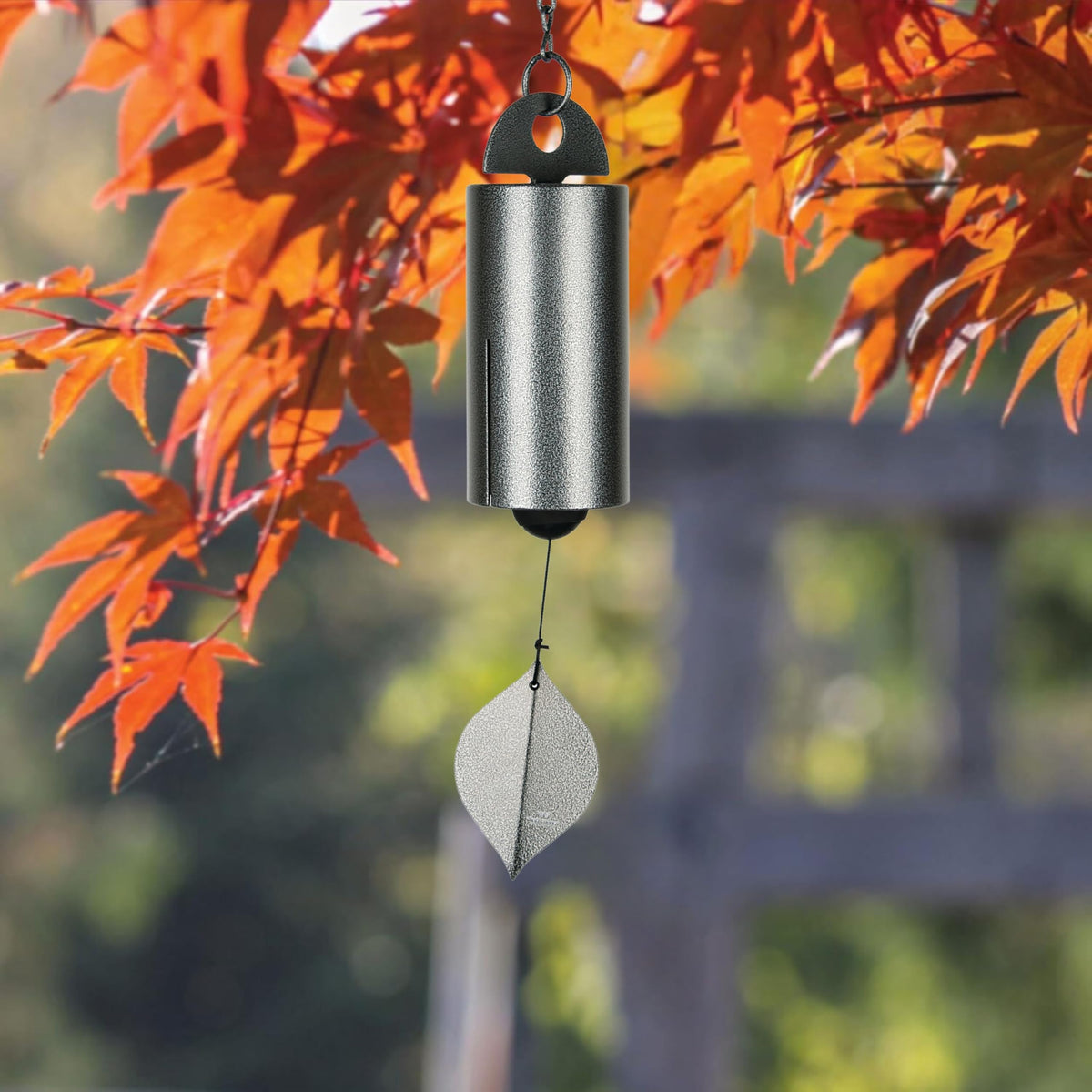 Woodstock Chimes Heroic Windbell 24-inch wind catcher close-up highlighting deep tone