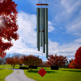 Woodstock Chimes Neptune removable windcatcher demonstrates easy customization.