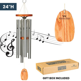 Woodstock Chimes memorial chime 24 aluminum tubes resist outdoor rust