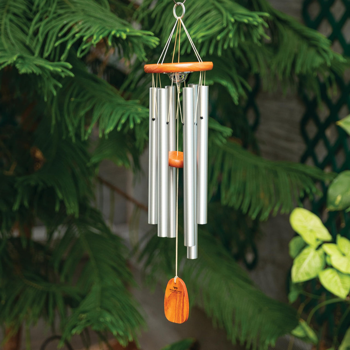 Woodstock Chimes memorial chime 24 urn, removable windcatcher for keepsakes