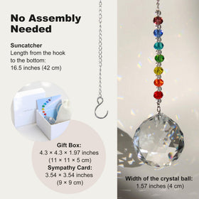 WOOWA Light by Your Side crystal ball detail showing craftsmanship and clarity