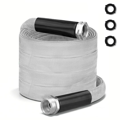 Wopli garden hose 50ft coil for easy storage and handling.