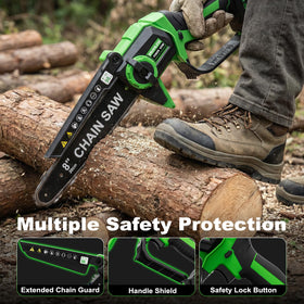 WORFCI included toolbox stores accessories neatly after use.