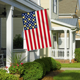 WORGATE lighted garden flag patriotic occasion ready for Memorial Day and Independence Day