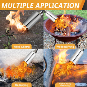 WorkBless propane torch safe ignition system offers quick, reliable starting