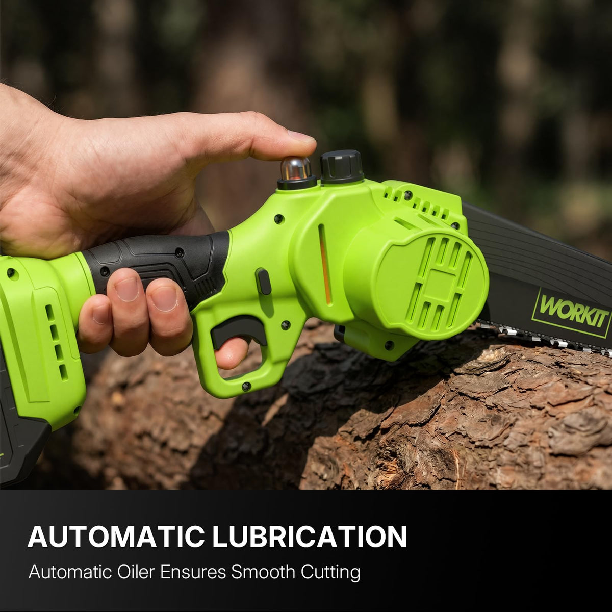 WORKIT 14-foot reach helps prune high branches safely