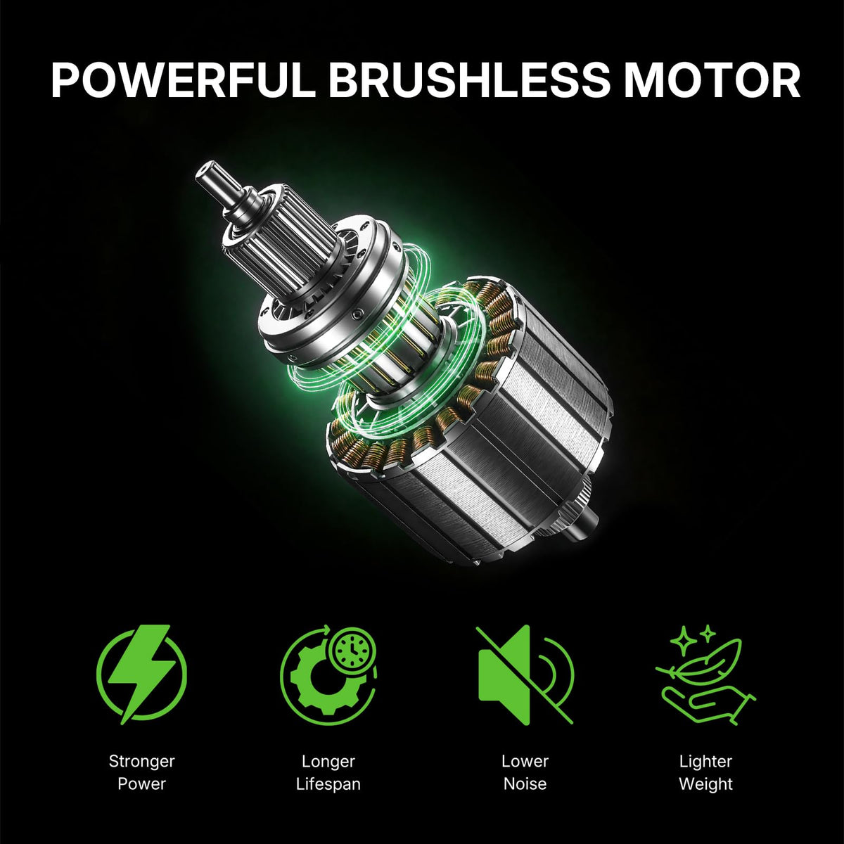 WORKIT 180-degree rotatable head offers flexible cutting angles