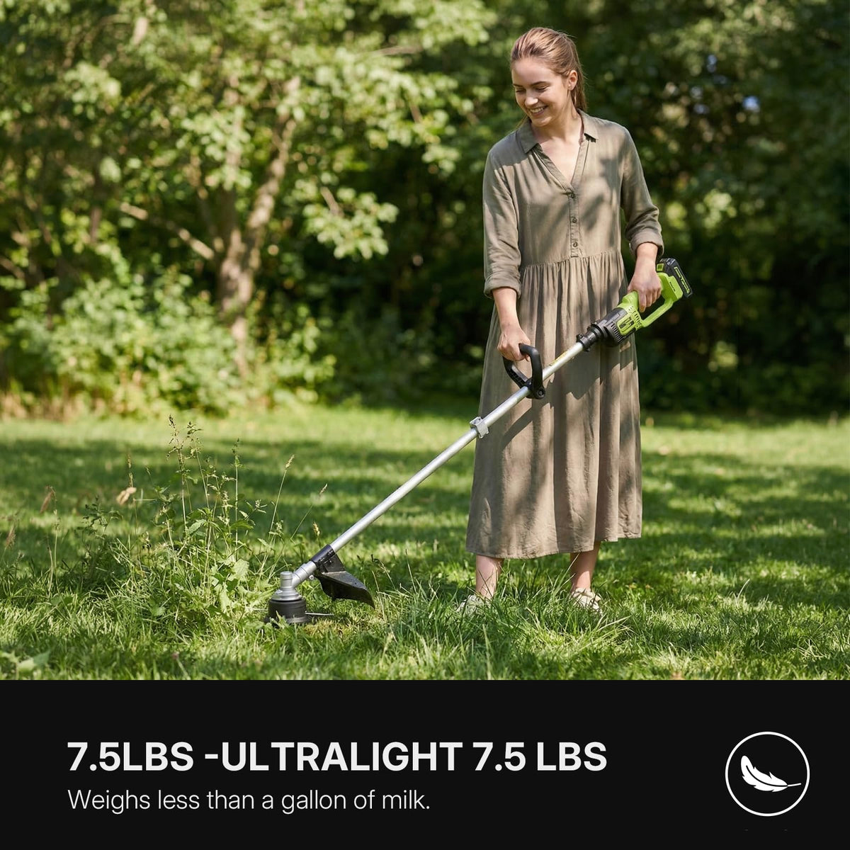 WORKIT in garden setting demonstrates versatile lawn and garden use