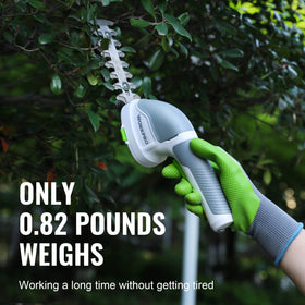 WorkPro 65Mn steel blades provide durable, sharp cuts.