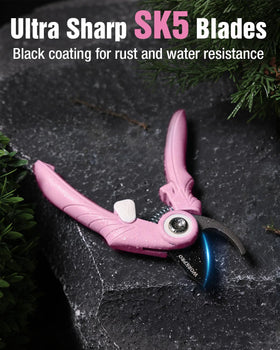 WORKPRO ergonomic non-slip handle designed to reduce hand fatigue