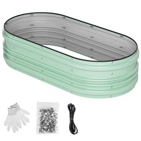 WORKPRO spacious 4x2x1ft bed supports herbs and greens growth
