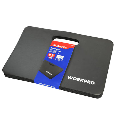 WORKPRO W133358 kneeling pad with cut-out handle for portable gardening and repairs