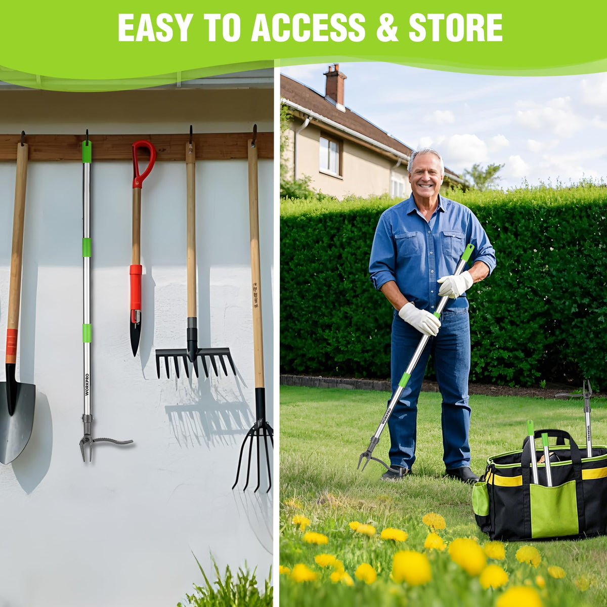 WORKPRO weed puller makes a thoughtful gift for garden lovers.