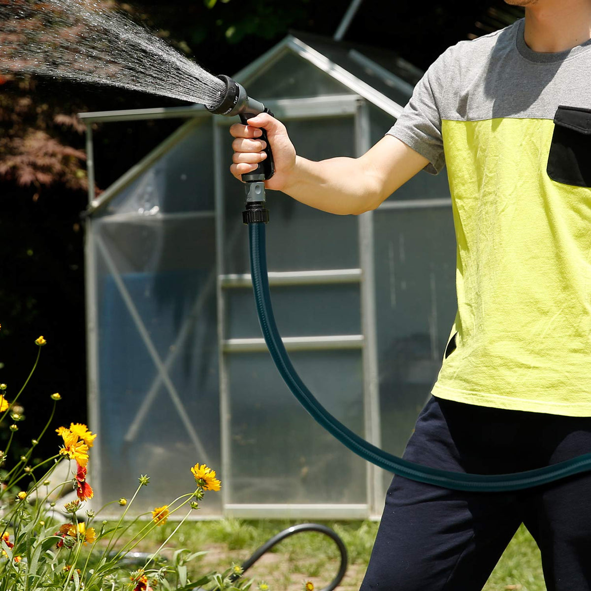 Worth all-weather flexibility demonstrated in varying outdoor temperatures.