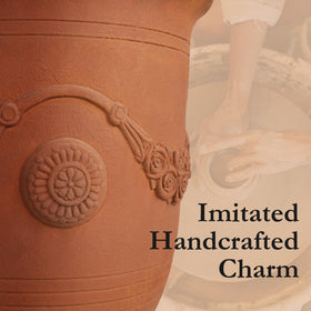 Worth Garden Large Urn Planter ideal for tall plants and shrubs