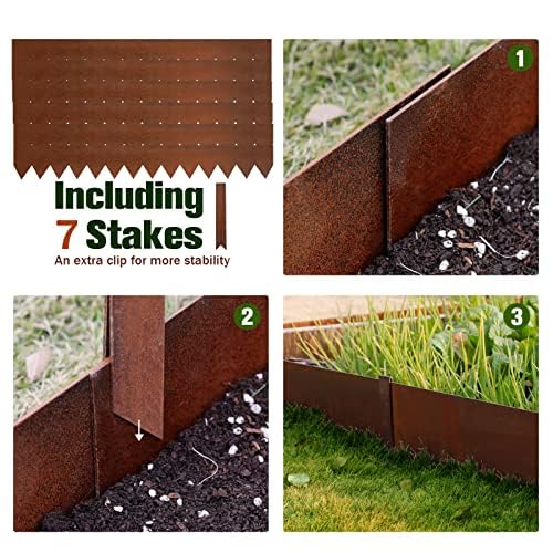 Worth Garden lawn border setup preview with clean lines