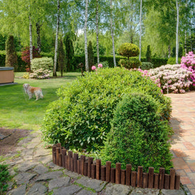 Worth Garden Log Rolls Edging foldable design enables flexible landscape shaping
