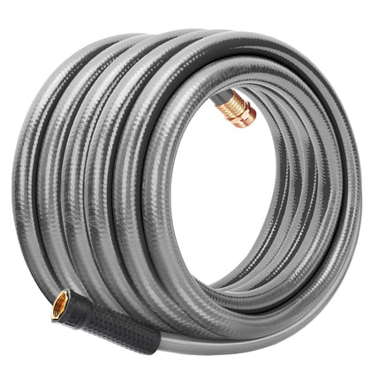 Worth Leader garden hose 50ft for long-reaching watering and easy yard tasks.