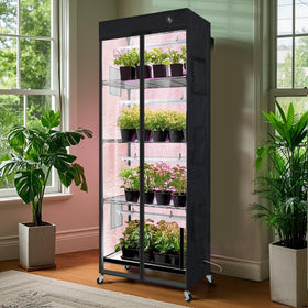 Worth Mini Greenhouse compact assembly fits small spaces like desks or balconies